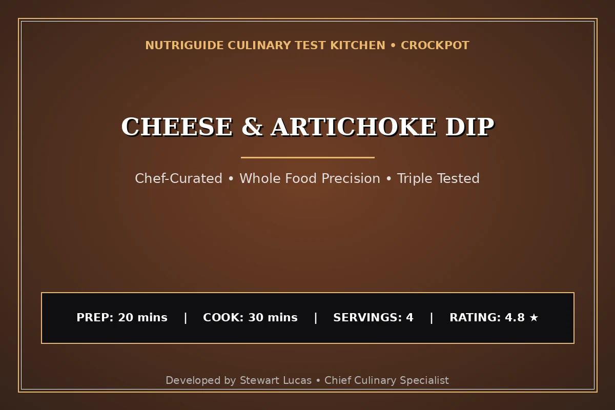 Cheese & Artichoke Dip