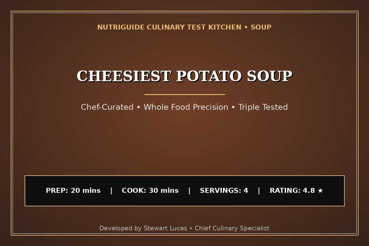 Cheesiest Potato Soup