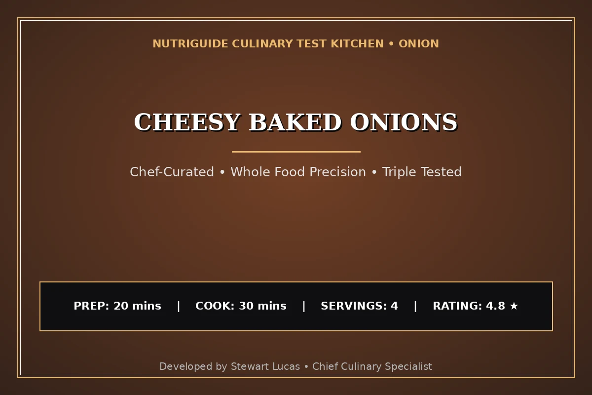 Cheesy Baked Onions
