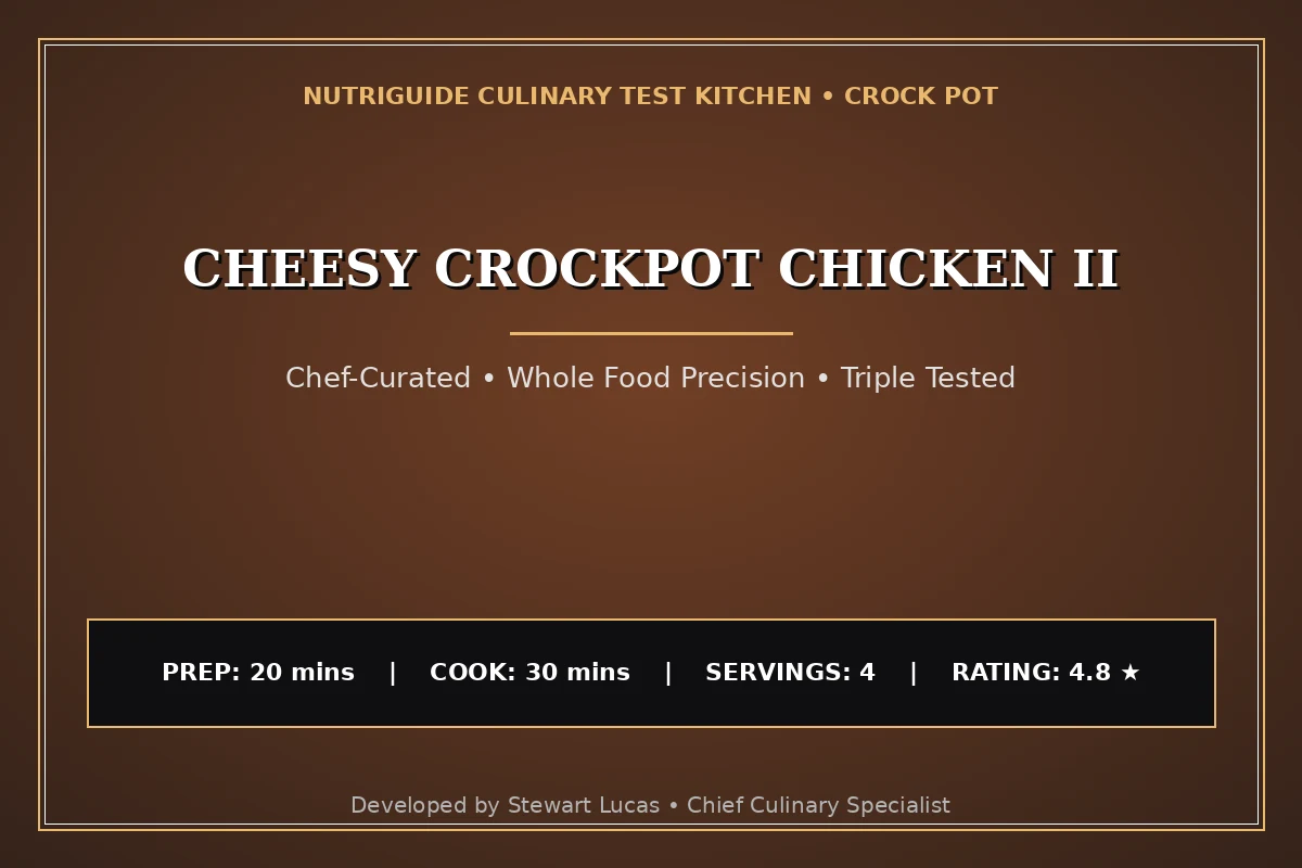 Cheesy Crockpot Chicken Ii