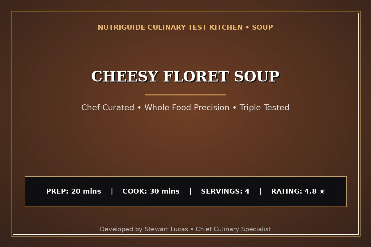 Cheesy Floret Soup