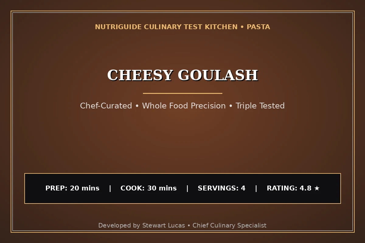 Cheesy Goulash