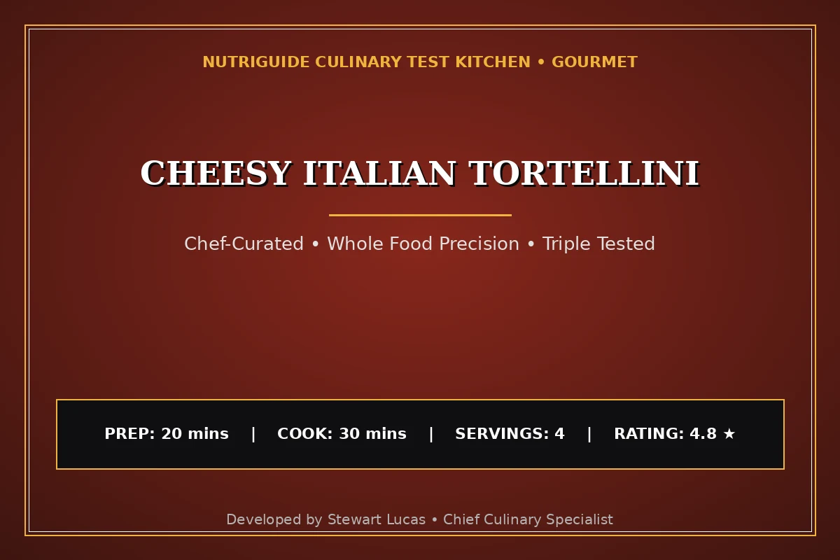 Cheesy Italian Tortellini