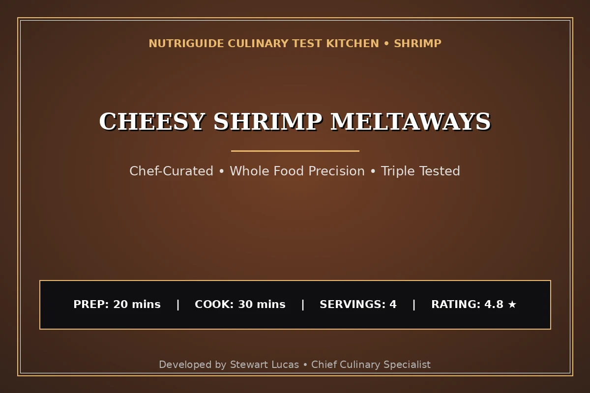 Cheesy Shrimp Meltaways