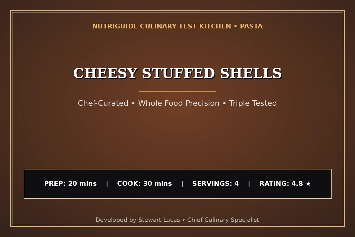 Cheesy Stuffed Shells