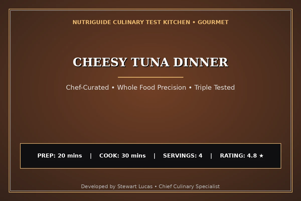Cheesy Tuna Dinner