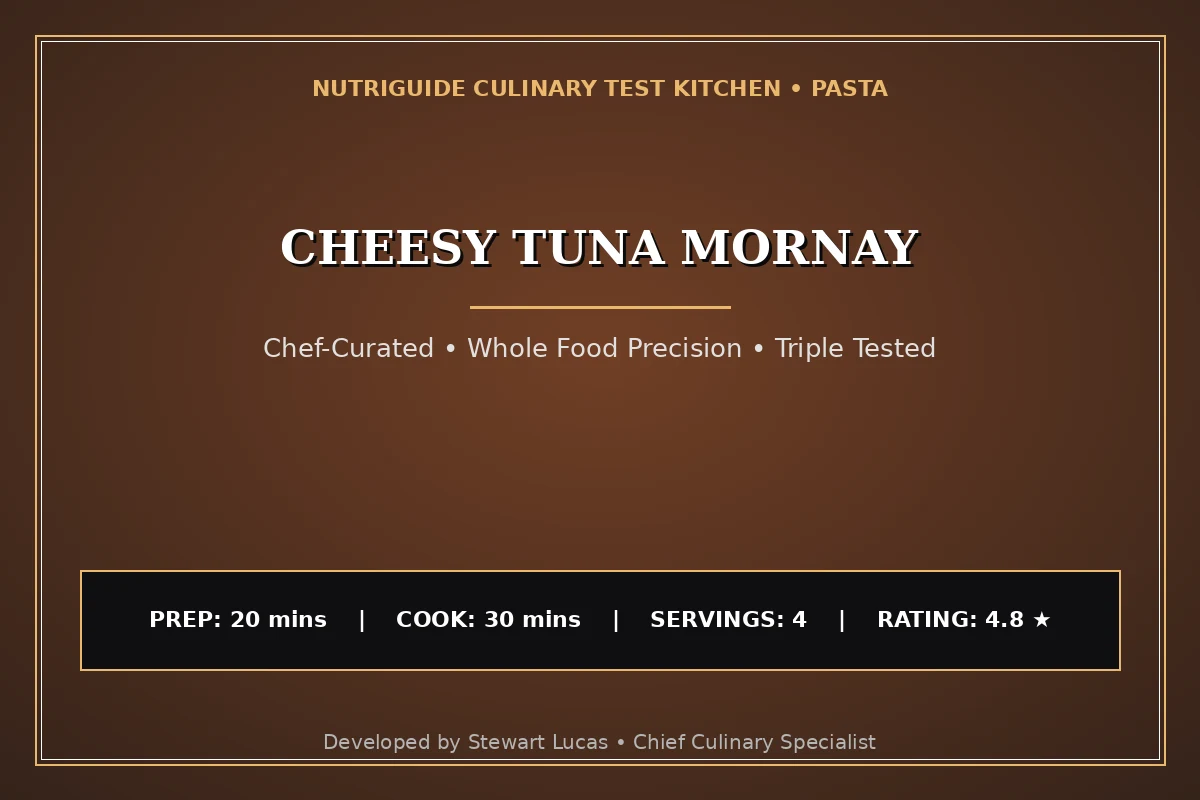 Cheesy Tuna Mornay