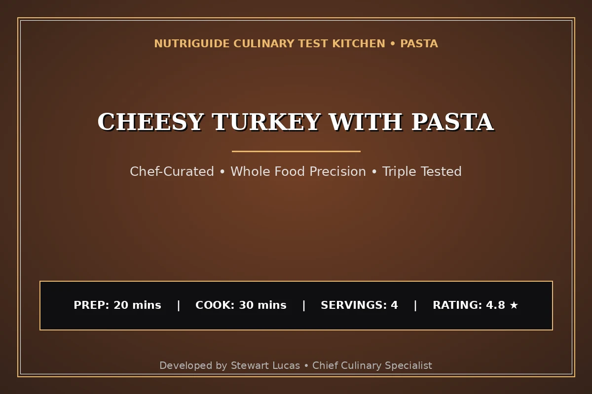 Cheesy Turkey With Pasta