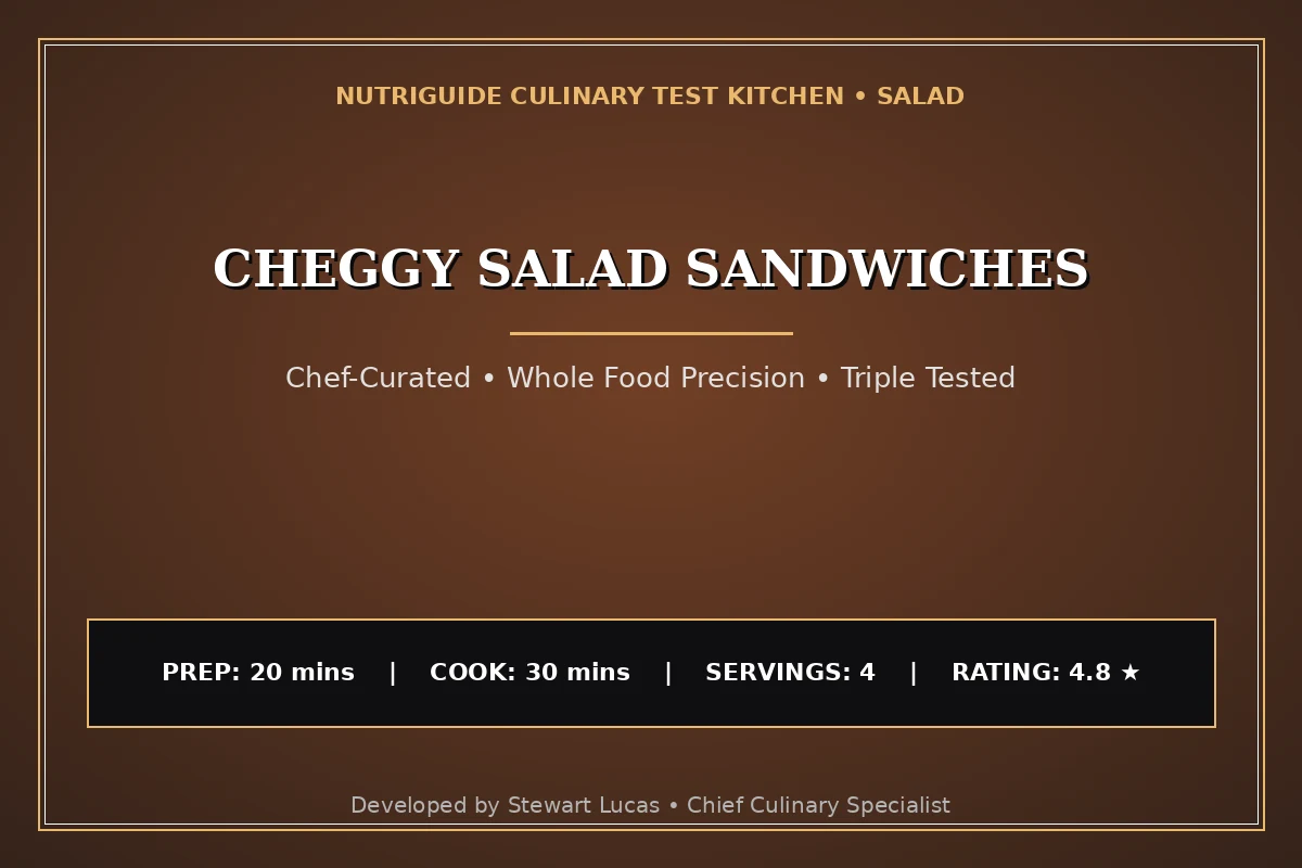 Cheggy Salad Sandwiches