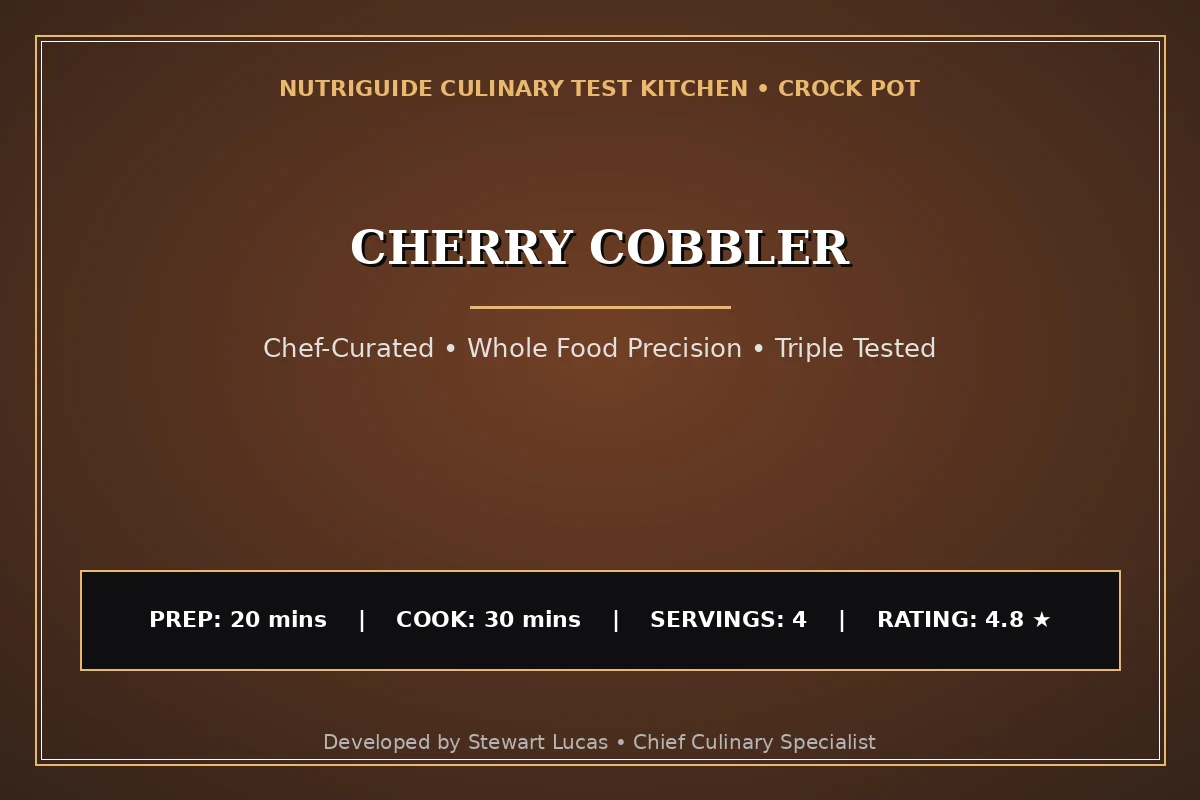 Cherry Cobbler