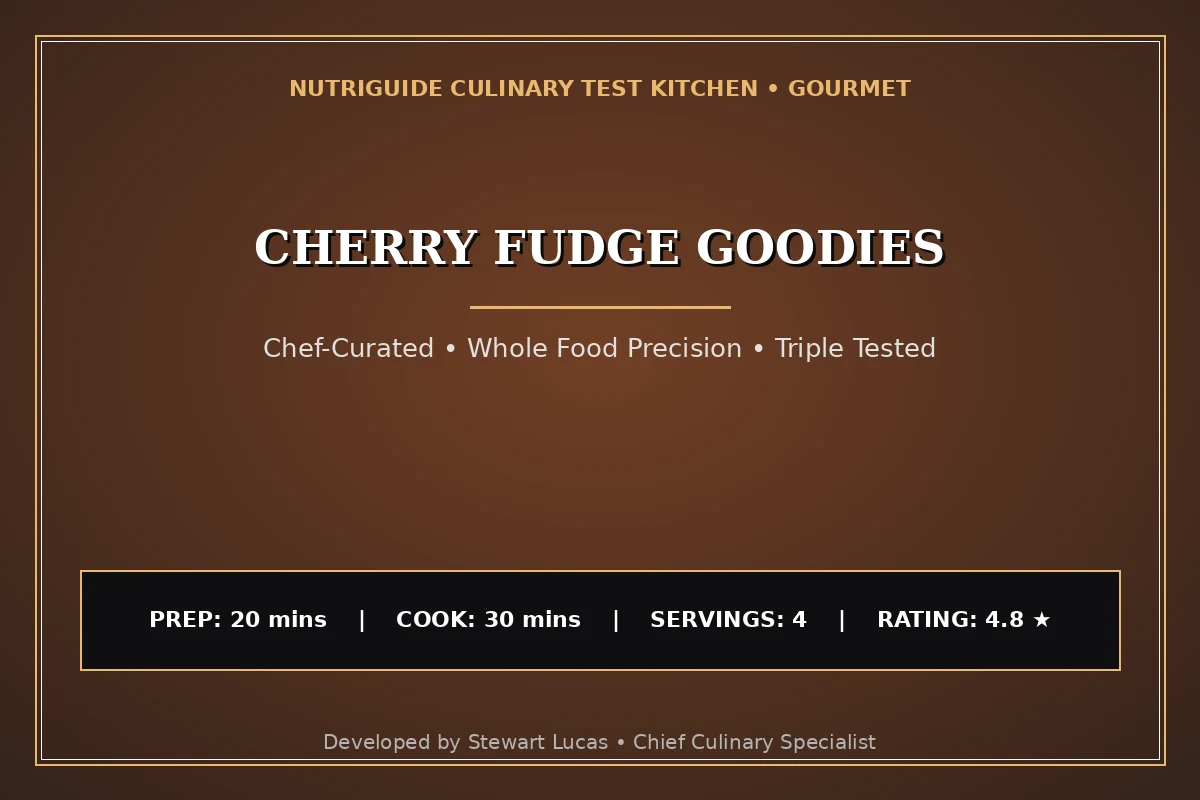 Cherry Fudge Goodies