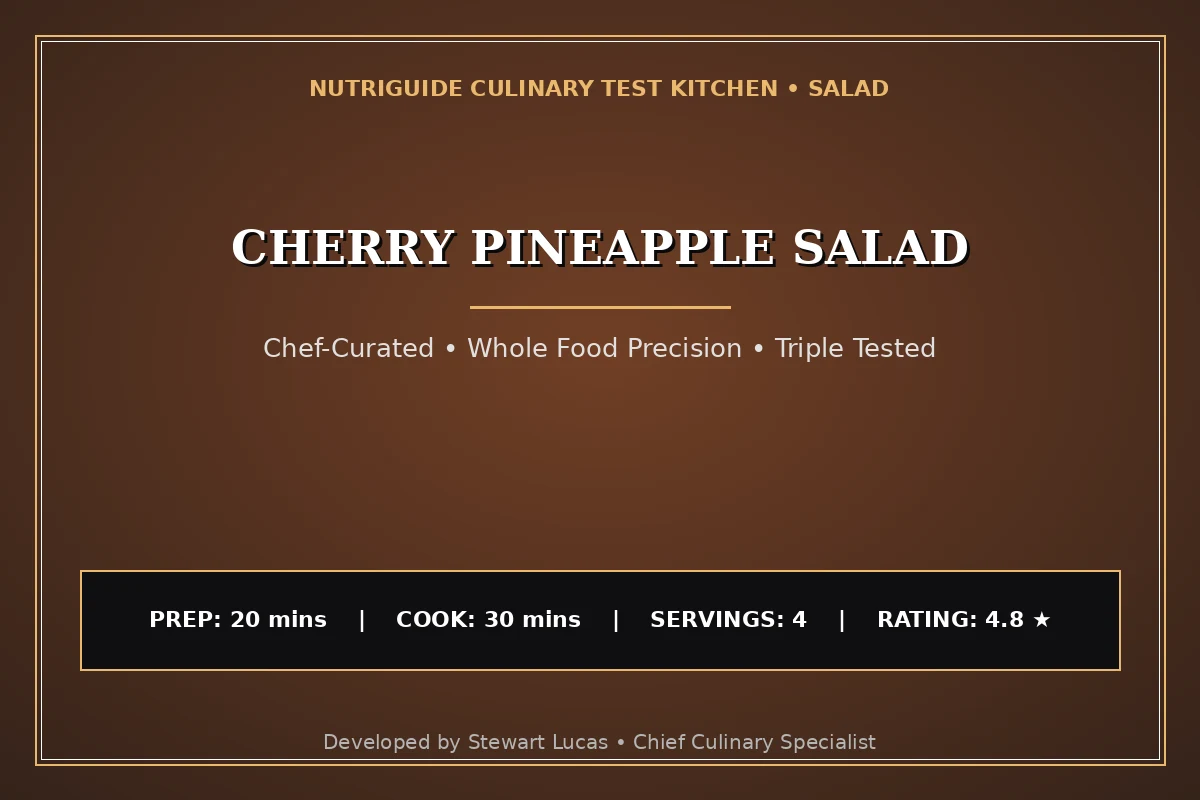 Cherry Pineapple Salad