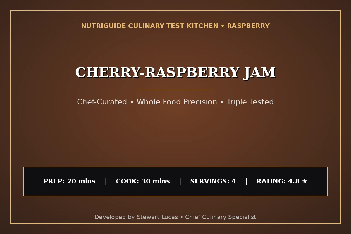 Cherry-Raspberry Jam