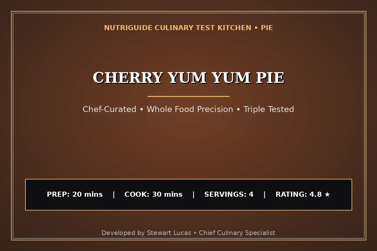 Cherry Yum Yum Pie