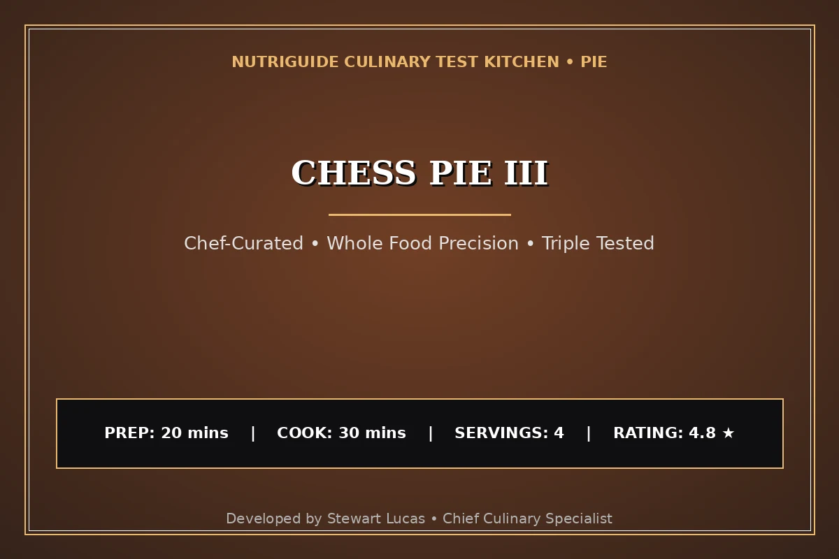 Chess Pie Iii