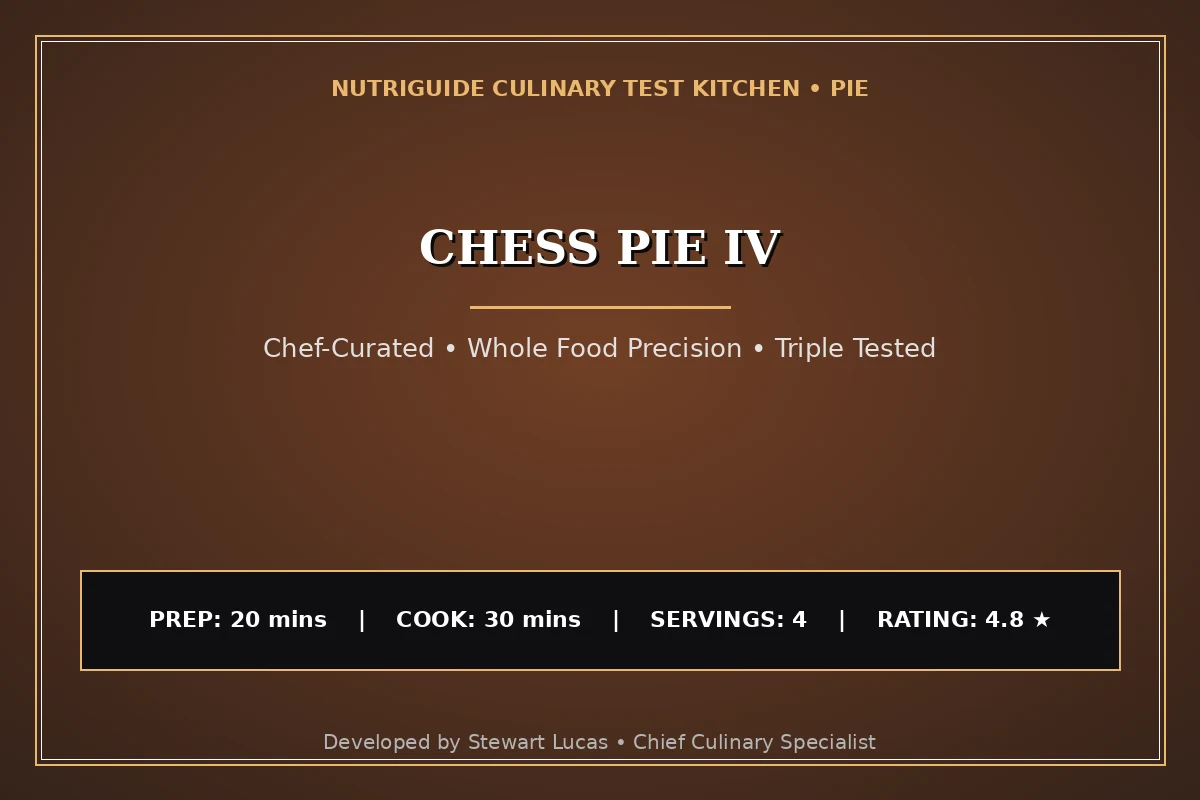 Chess Pie Iv