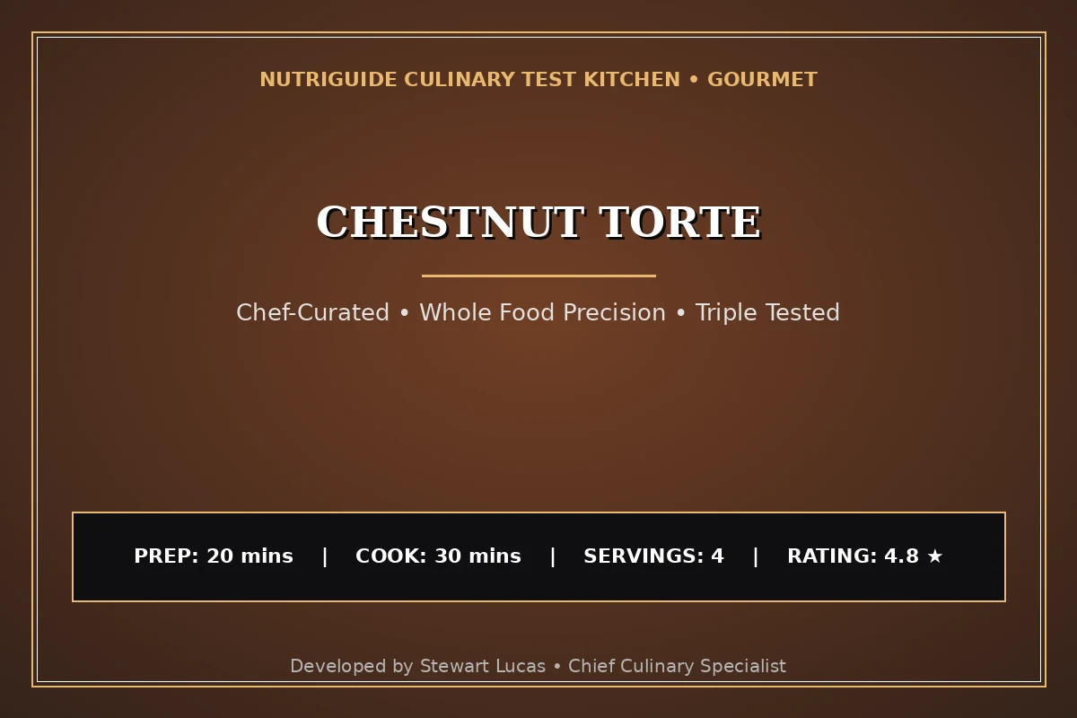 Chestnut Torte
