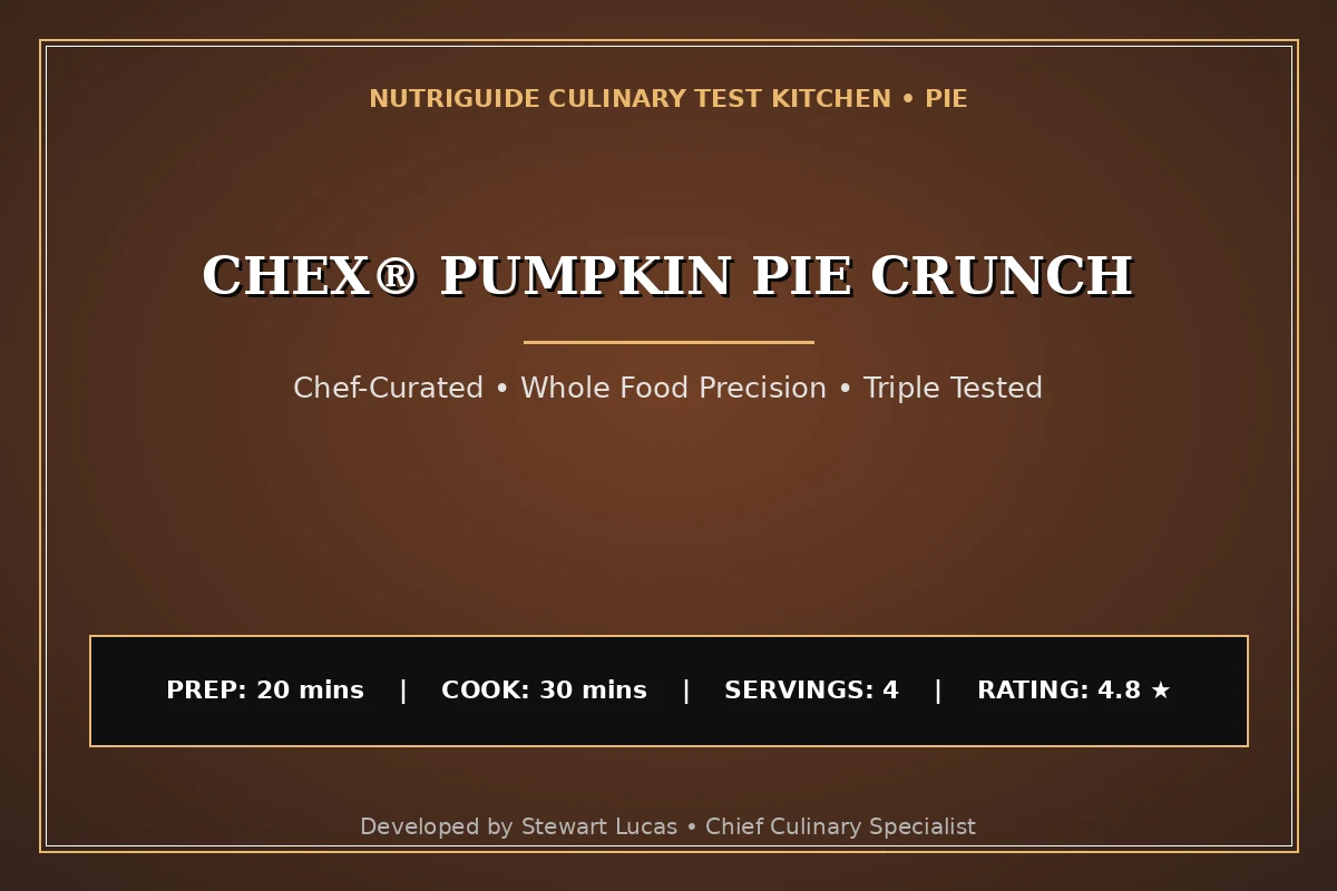 Chex® Pumpkin Pie Crunch