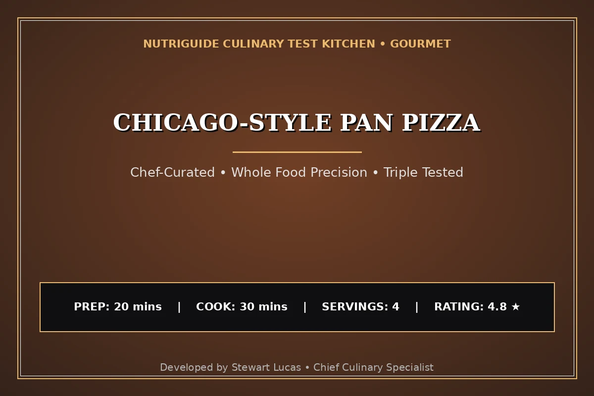 Chicago-Style Pan Pizza