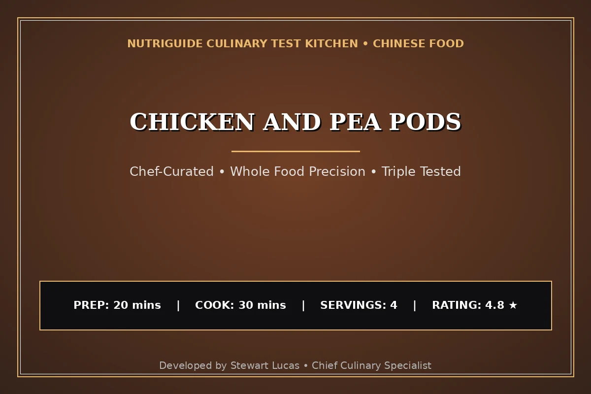 Chicken And Pea Pods