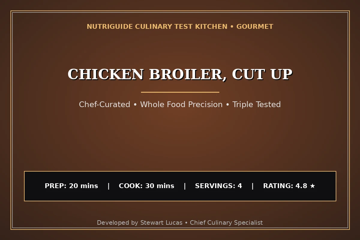 Chicken Broiler, Cut Up