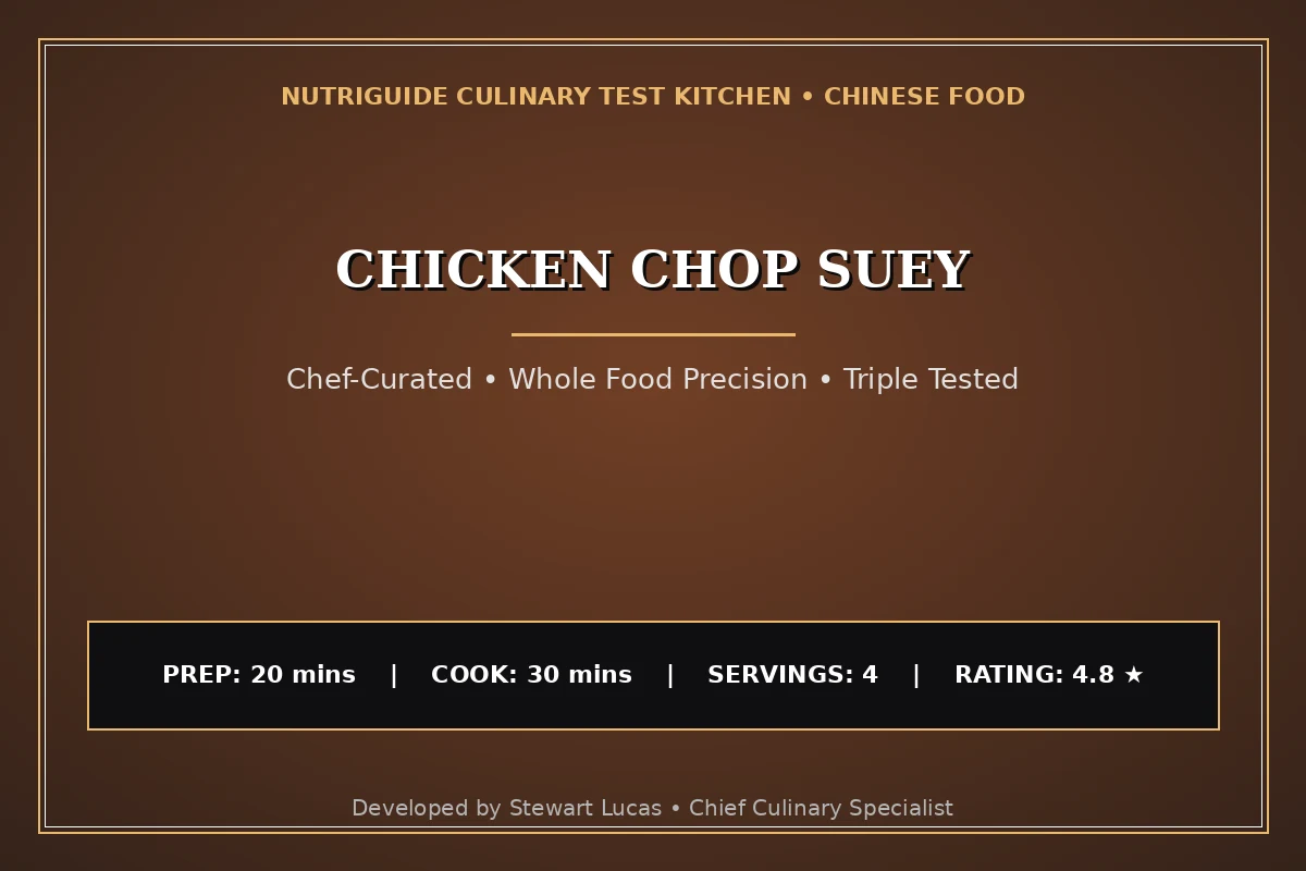 Chicken Chop Suey