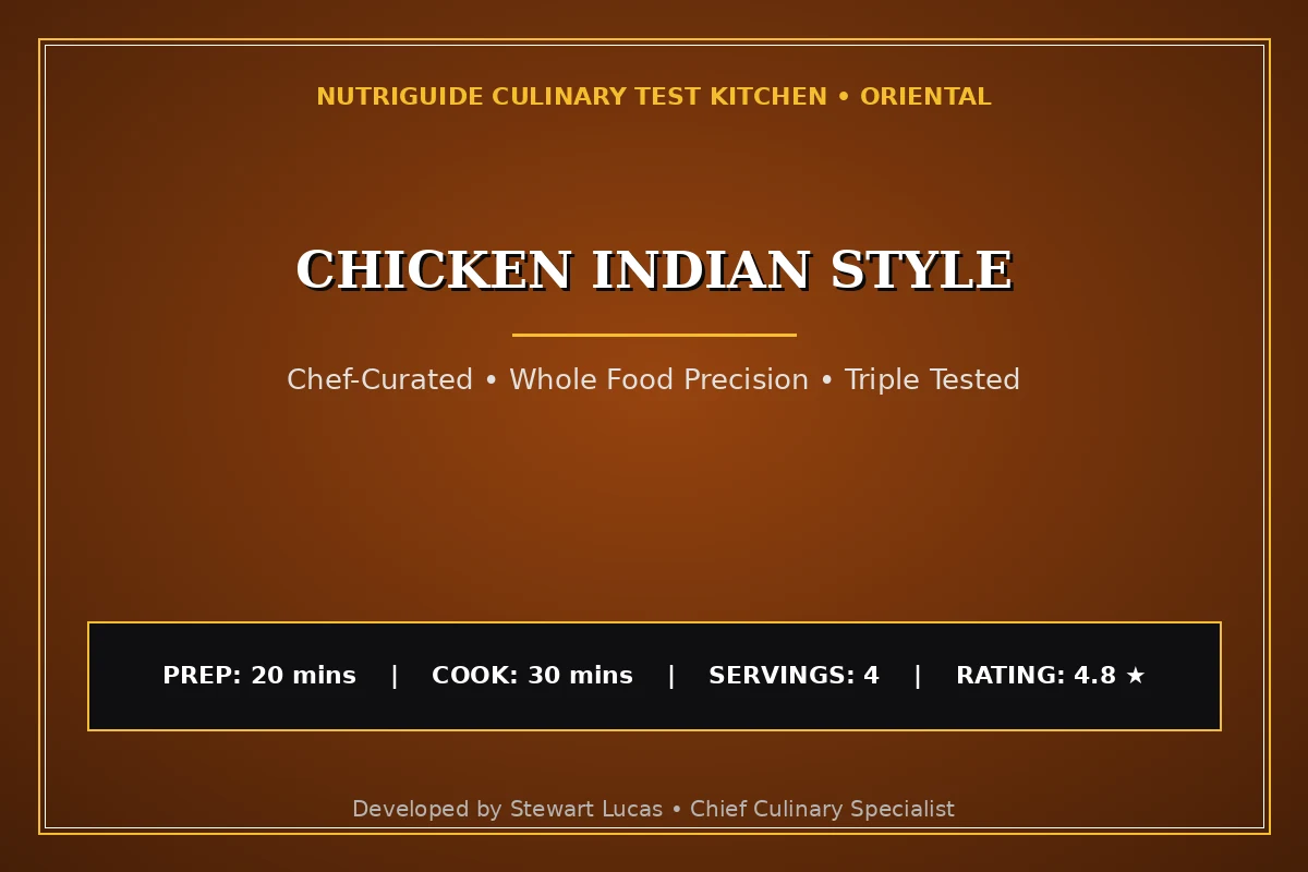 Chicken Indian Style