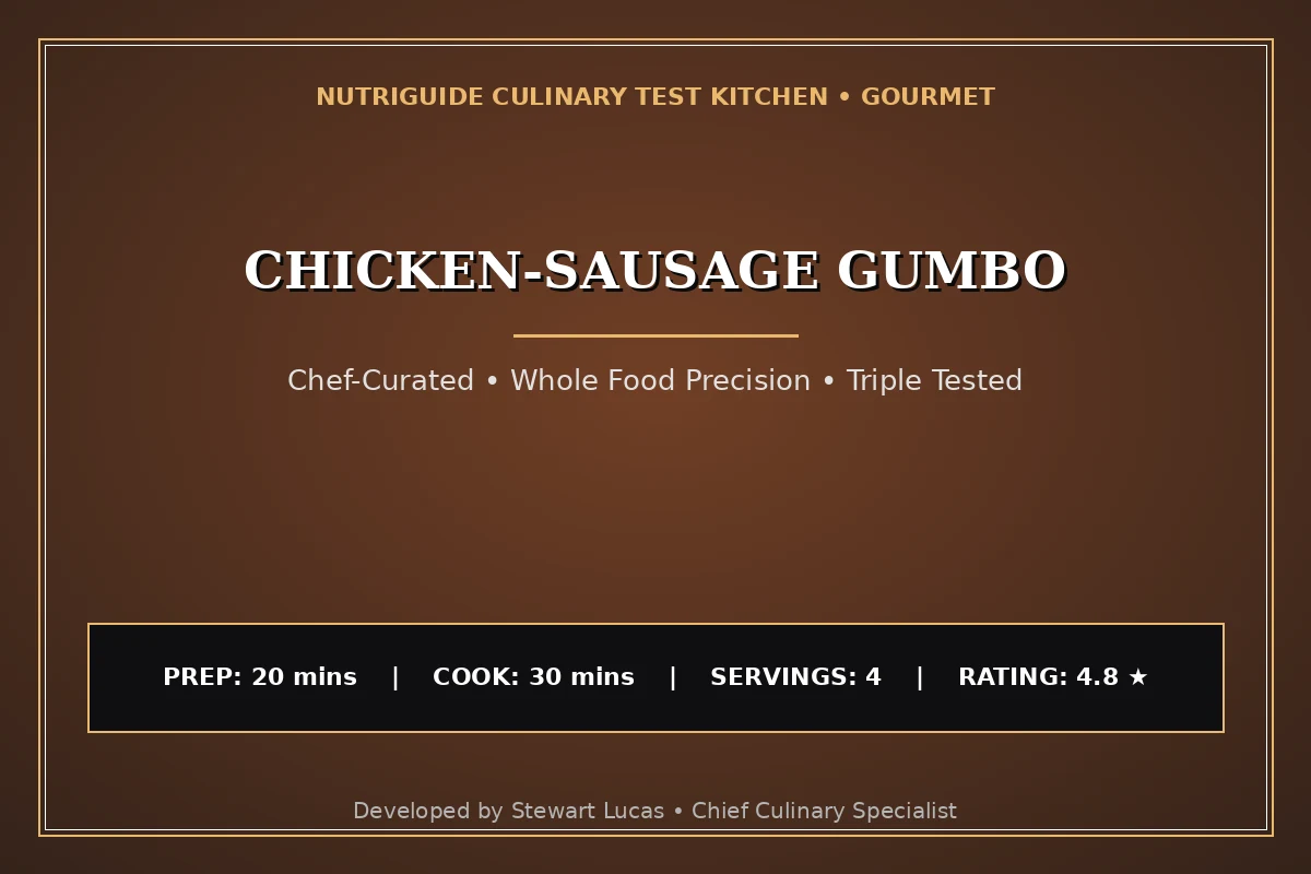 Chicken-Sausage Gumbo