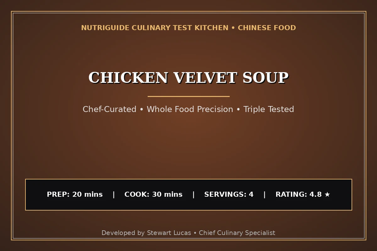 Chicken Velvet Soup