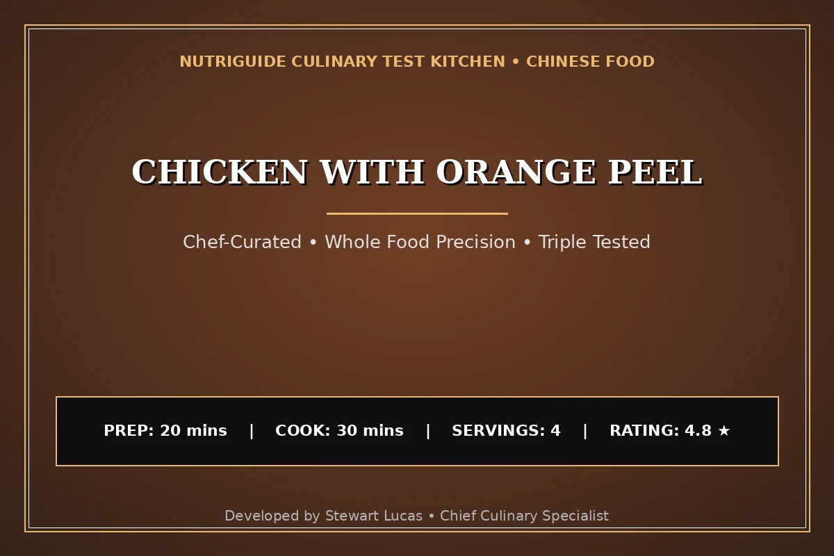 Chicken With Orange Peel