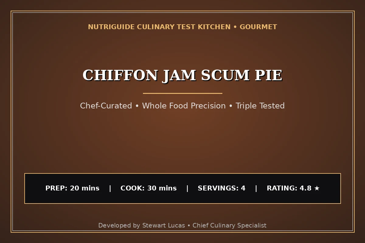 Chiffon Jam Scum Pie
