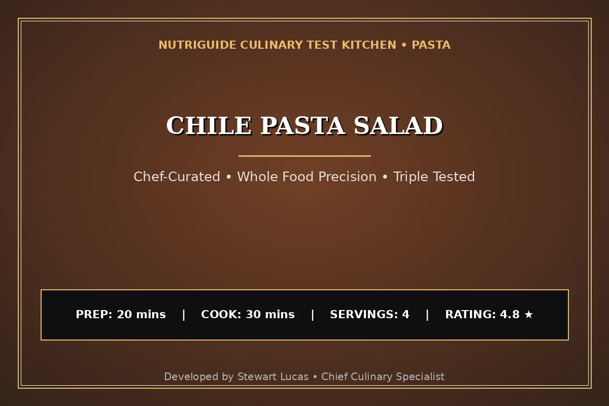 Chile Pasta Salad