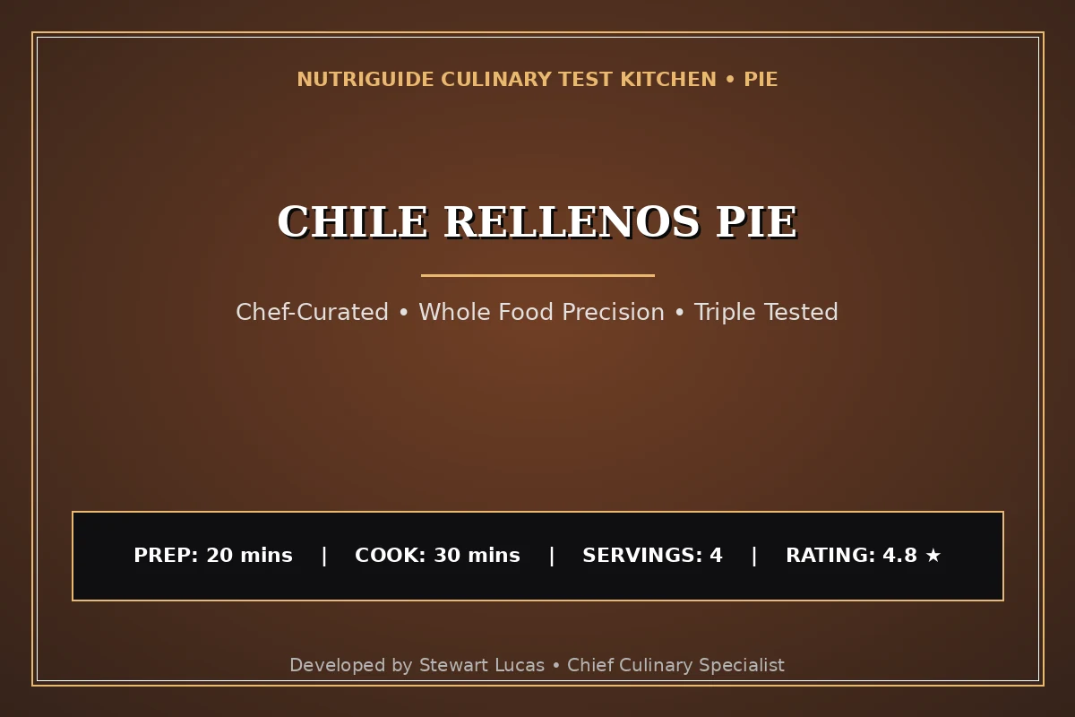 Chile Rellenos Pie