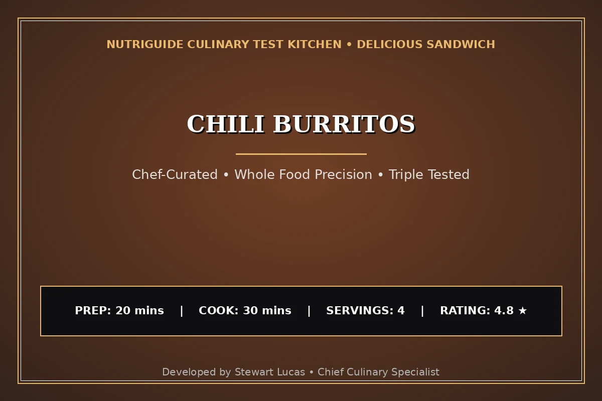 Chili Burritos
