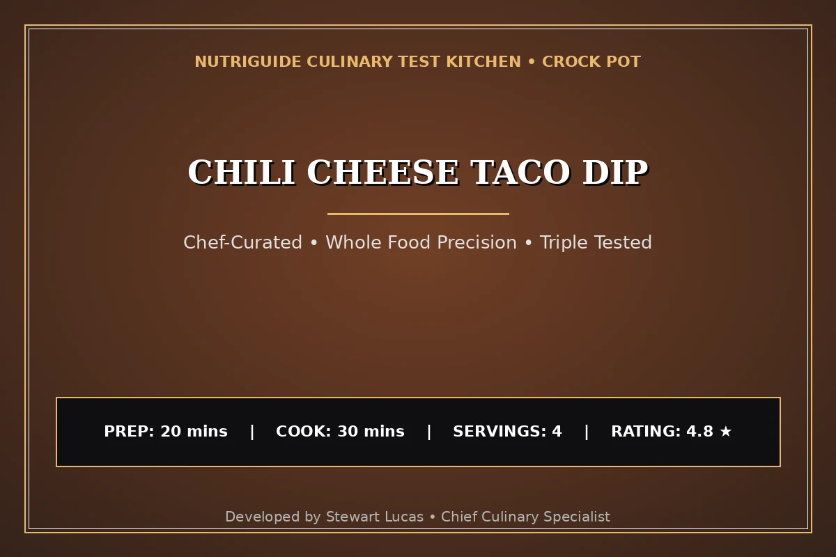 Chili Cheese Taco Dip