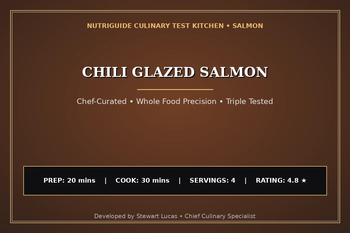 Chili Glazed Salmon