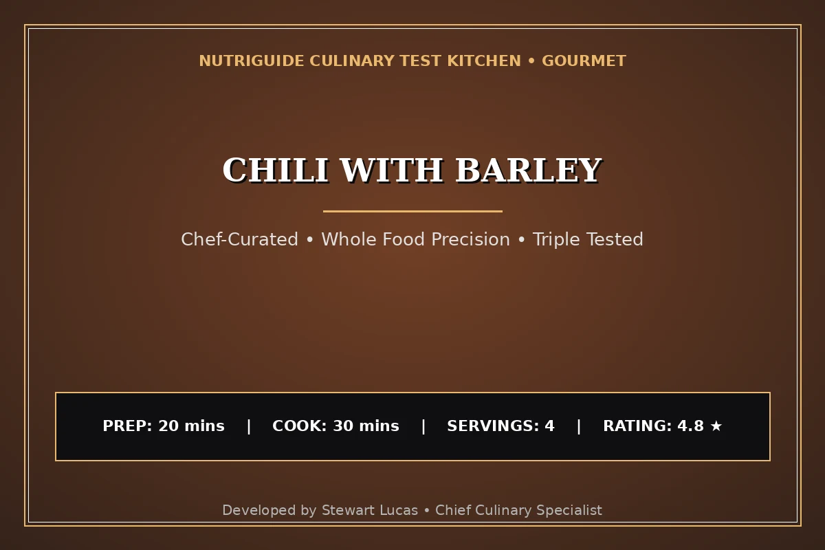 Chili With Barley
