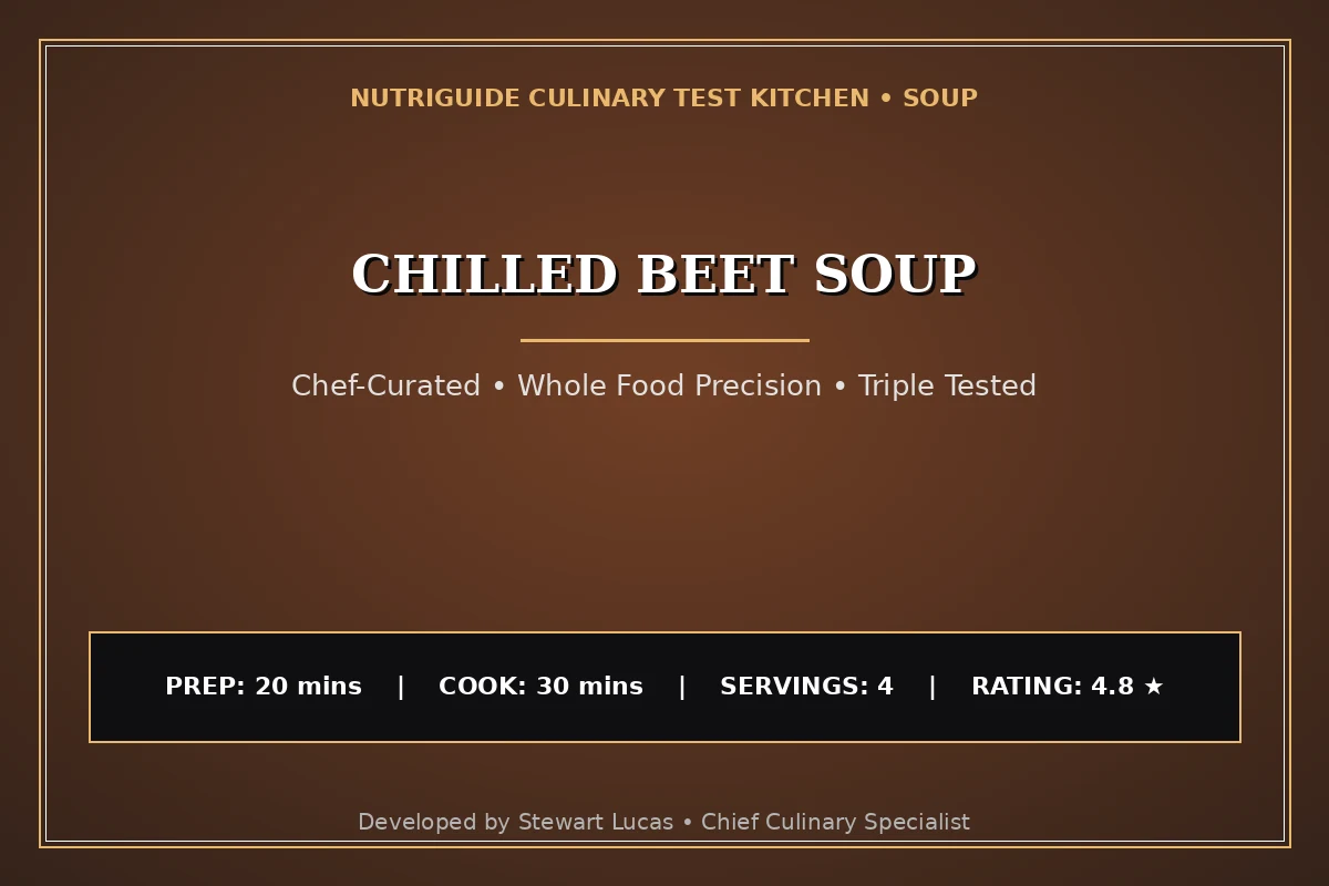 Chilled Beet Soup