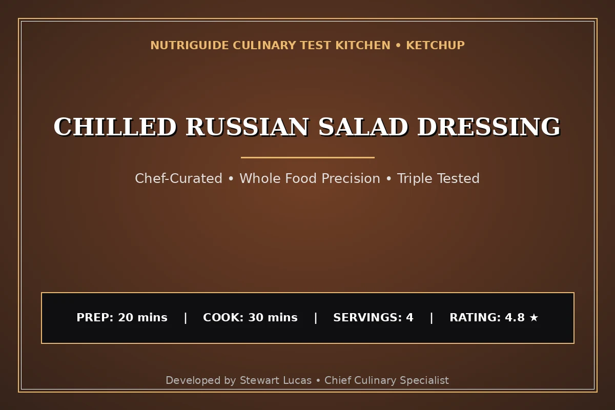 Chilled Russian Salad Dressing