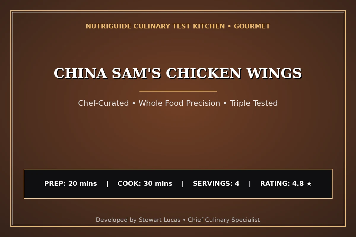 China Sam'S Chicken Wings