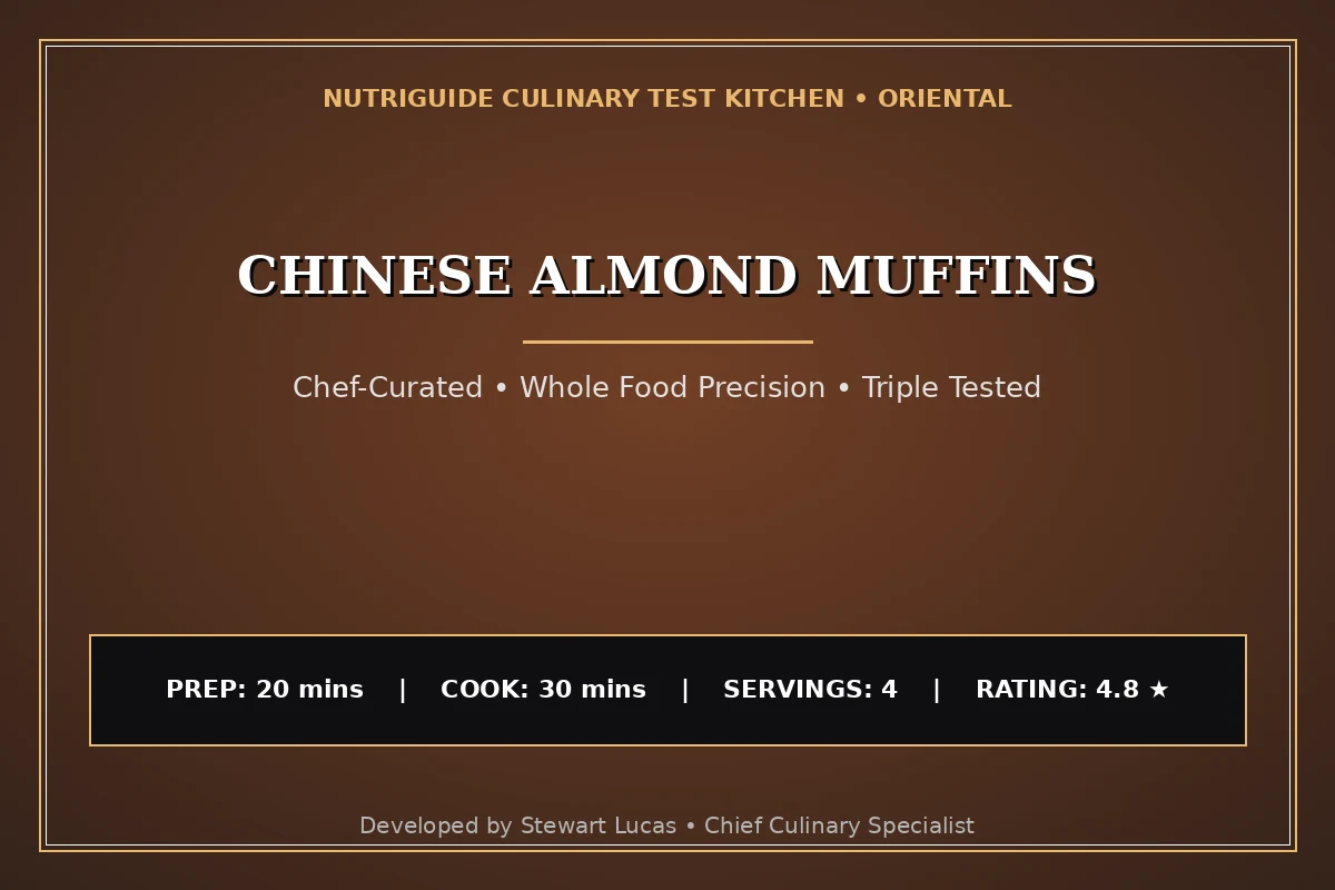 Chinese Almond Muffins