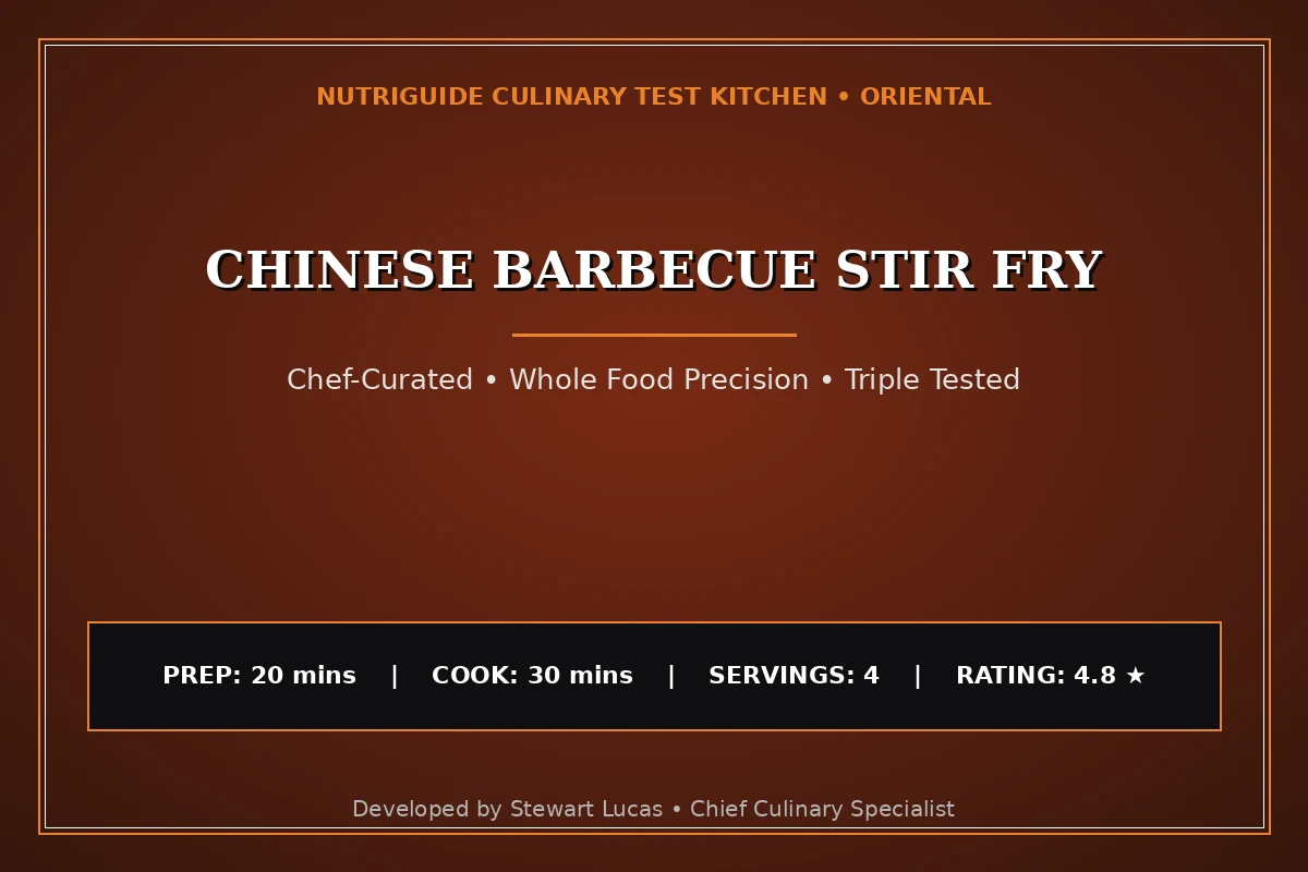 Chinese Barbecue Stir Fry