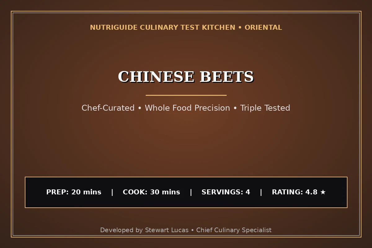Chinese Beets