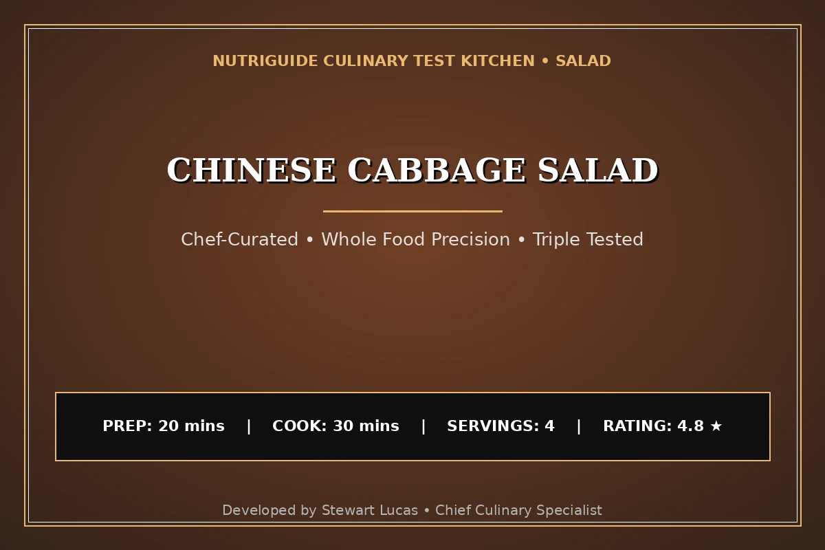 Chinese Cabbage Salad