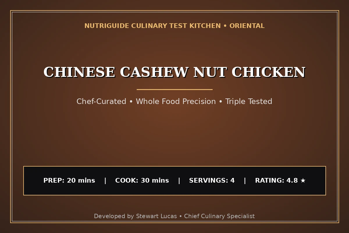 Chinese Cashew Nut Chicken