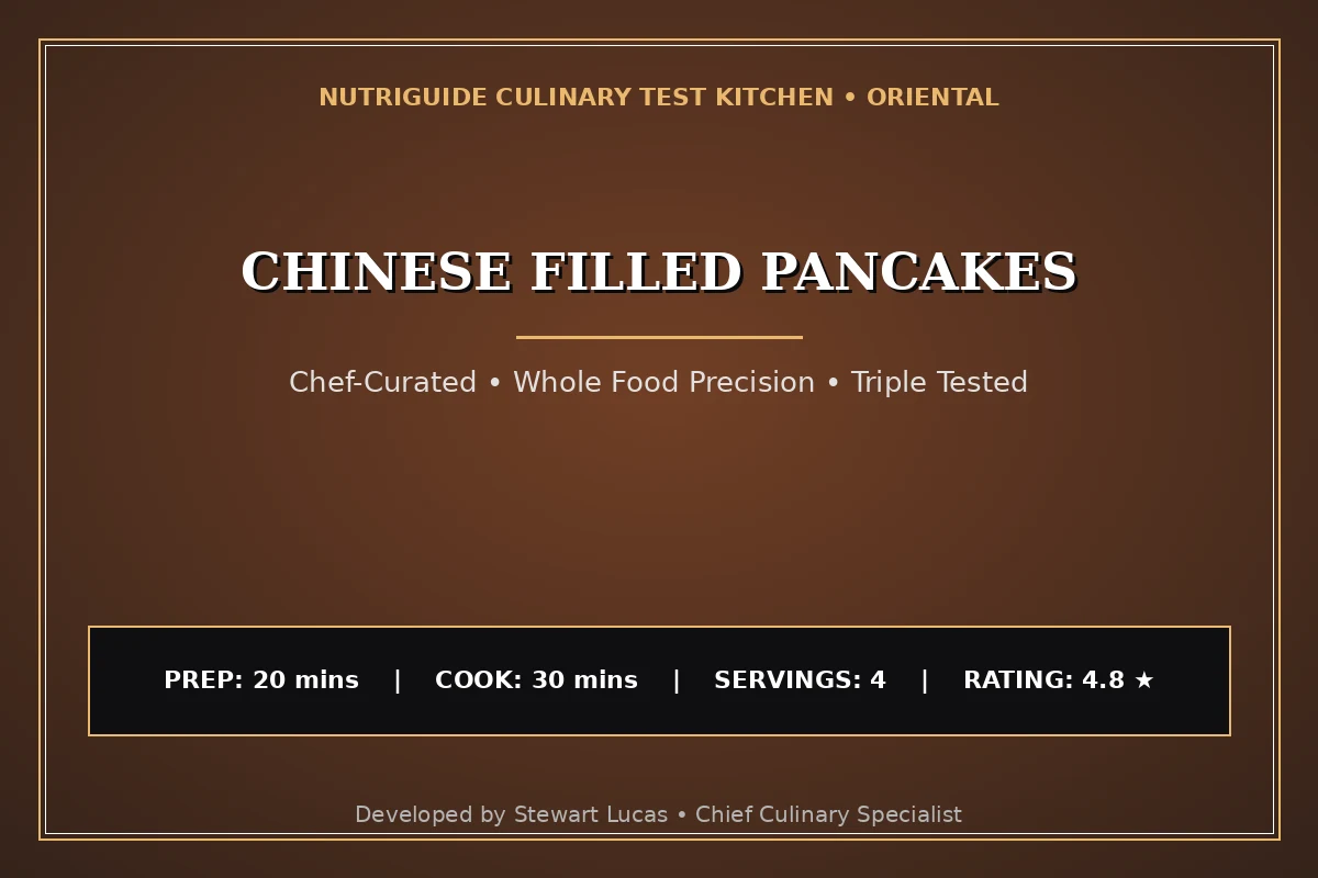 Chinese Filled Pancakes