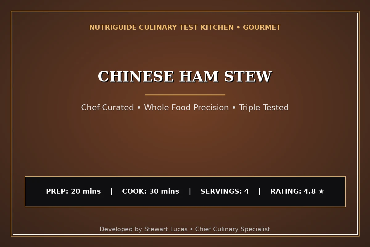 Chinese Ham Stew