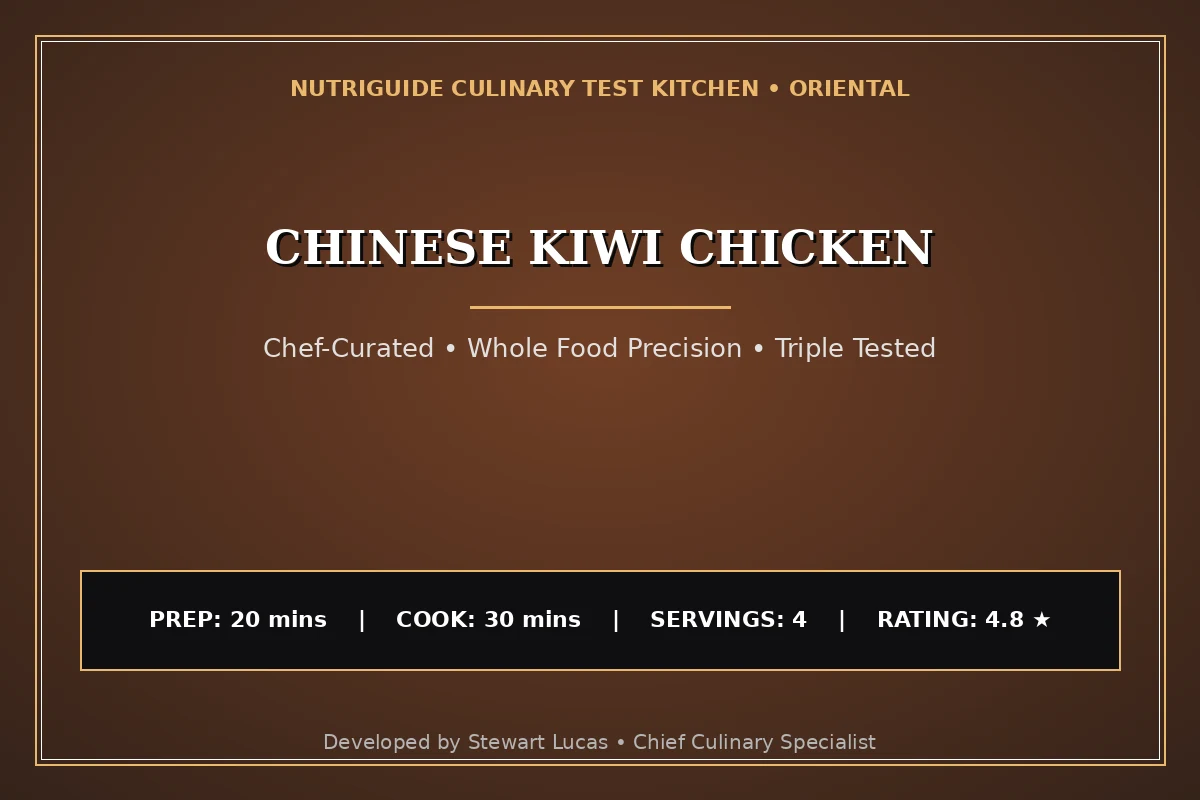 Chinese Kiwi Chicken
