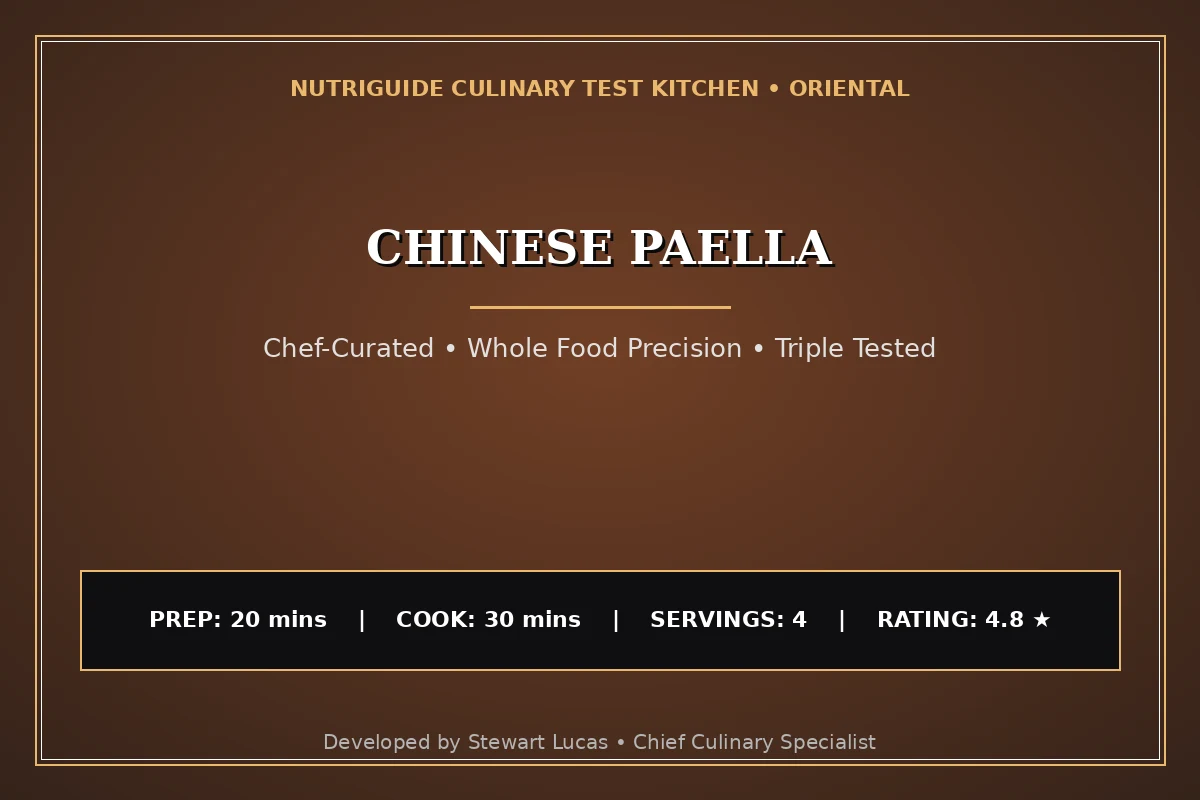 Chinese Paella