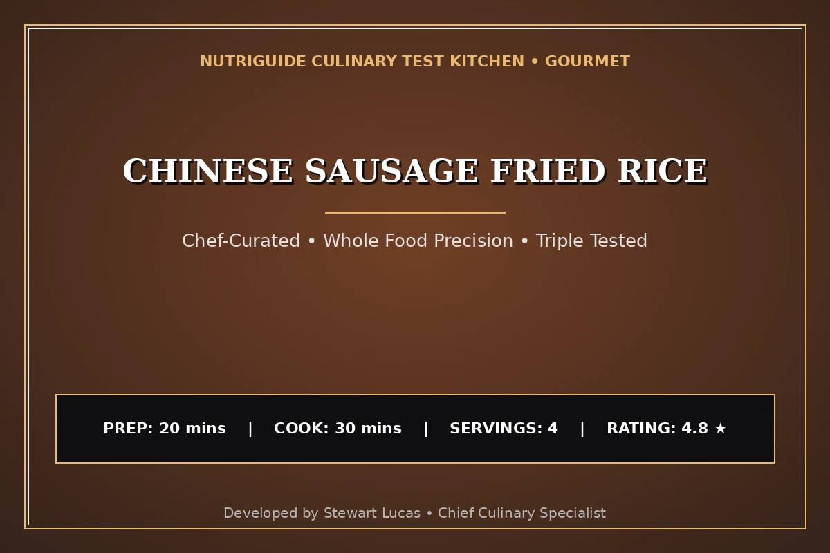 Chinese Sausage Fried Rice